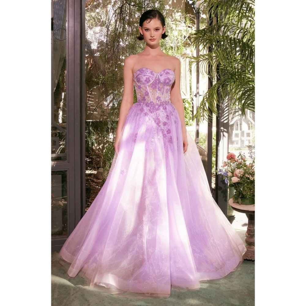Corset Mini long Gown A1381